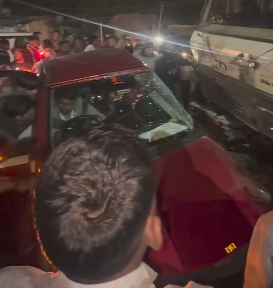 बिलासपुर में रफ्तार का कहर, बार से लौट रहे दोस्तों की कार हाइवा से टकराई; MCA छात्रा समेत 2 की मौत